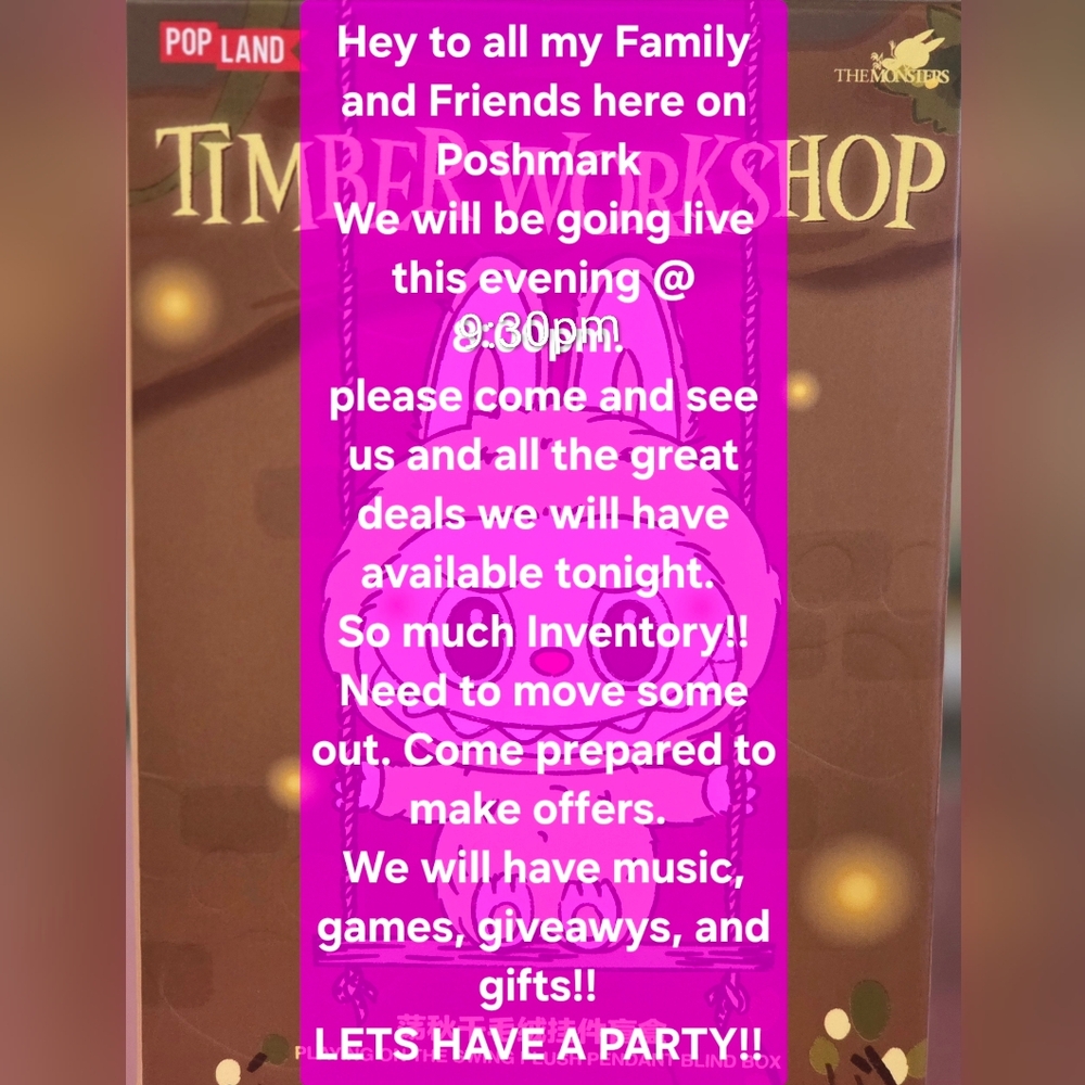 Workshop Republic Clothing Brown Party Invitation